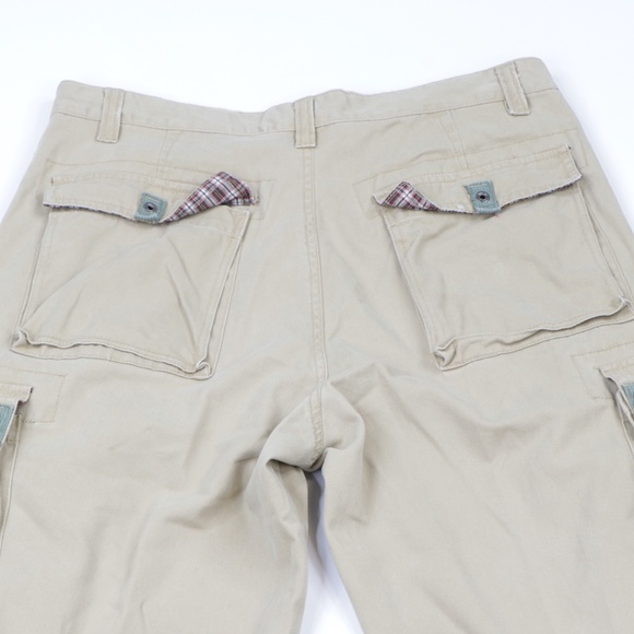 Vintage 90s Streetwear Tactical Cargo Pants Tan - Picture 7 of 8